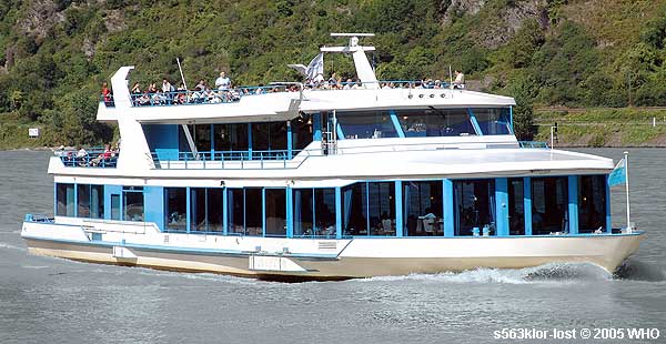 Rheinschifffahrt Koblenz Boppard Loreley Bingen R�desheim Mainz Wiesbaden 4862-s563klor-lost