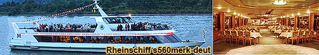 Weihnachtsfeier in Koblenz mit 1 Charterschiff 6 Stunden auf dem Rhein, fr Gruppen von 50 bis 170 Personen